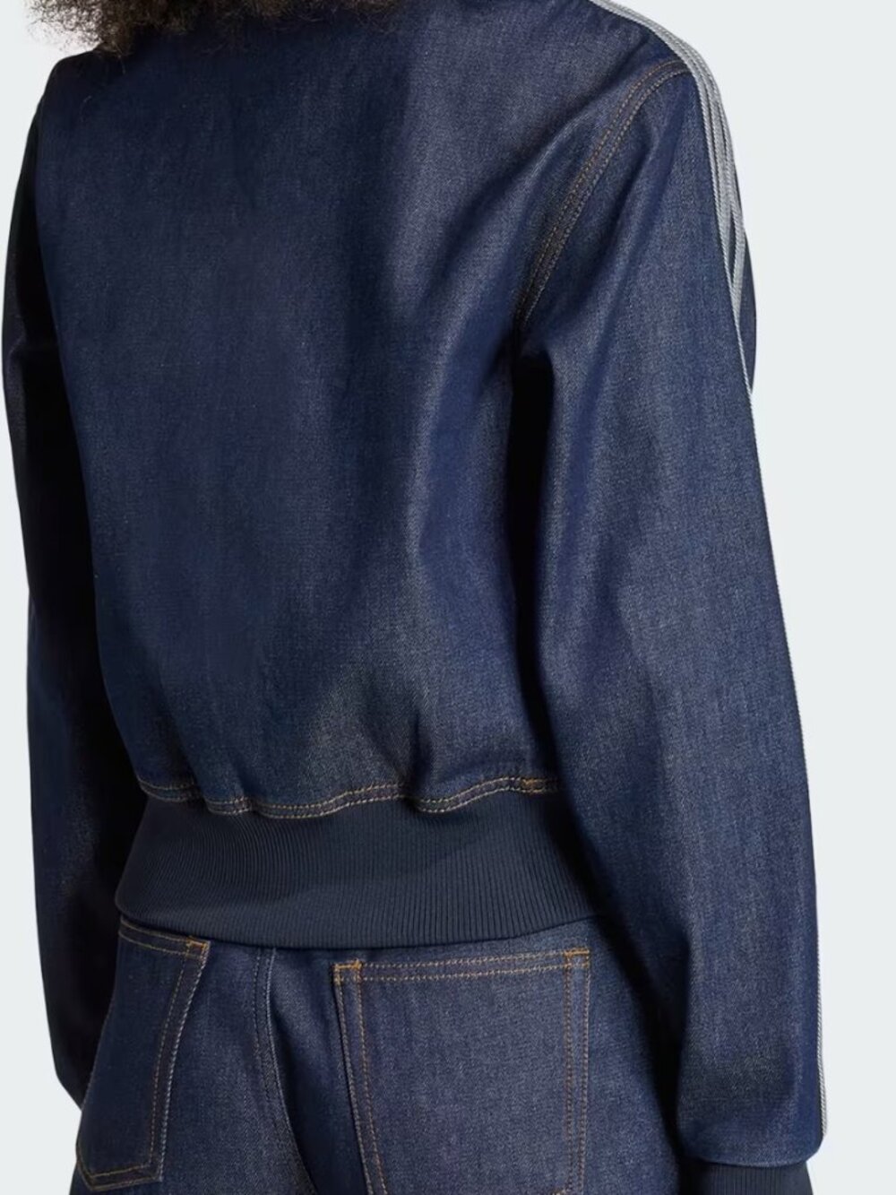 Adidas Firebird Denim Tracktop - XS - NWT - Picture 2 of 4
